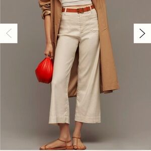 The Colette Cropped Linen 28p